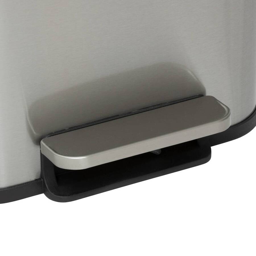 Poubelle 54 l, argent Delta