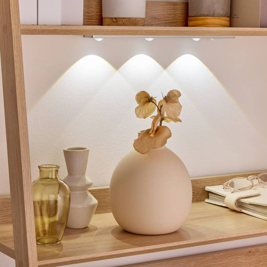 Lampe réglette led amovible, l.33 cm