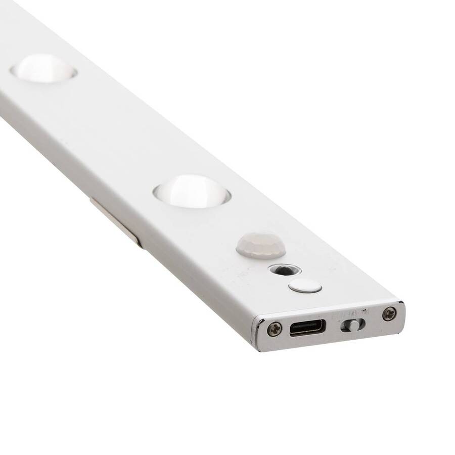 Lampe réglette led amovible, l.33 cm