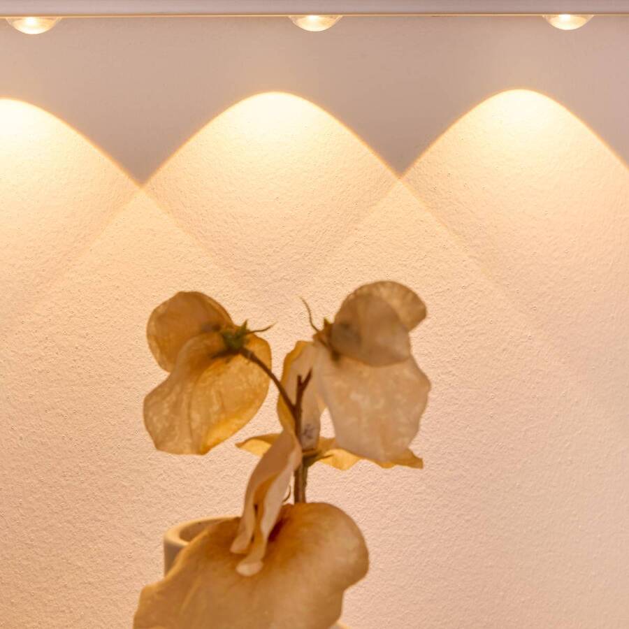 Lampe réglette led amovible, l.33 cm