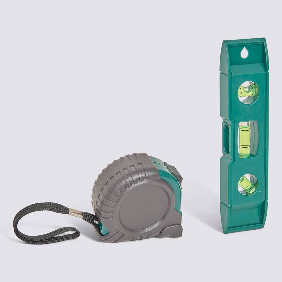 Mètre et niveaux à bulle