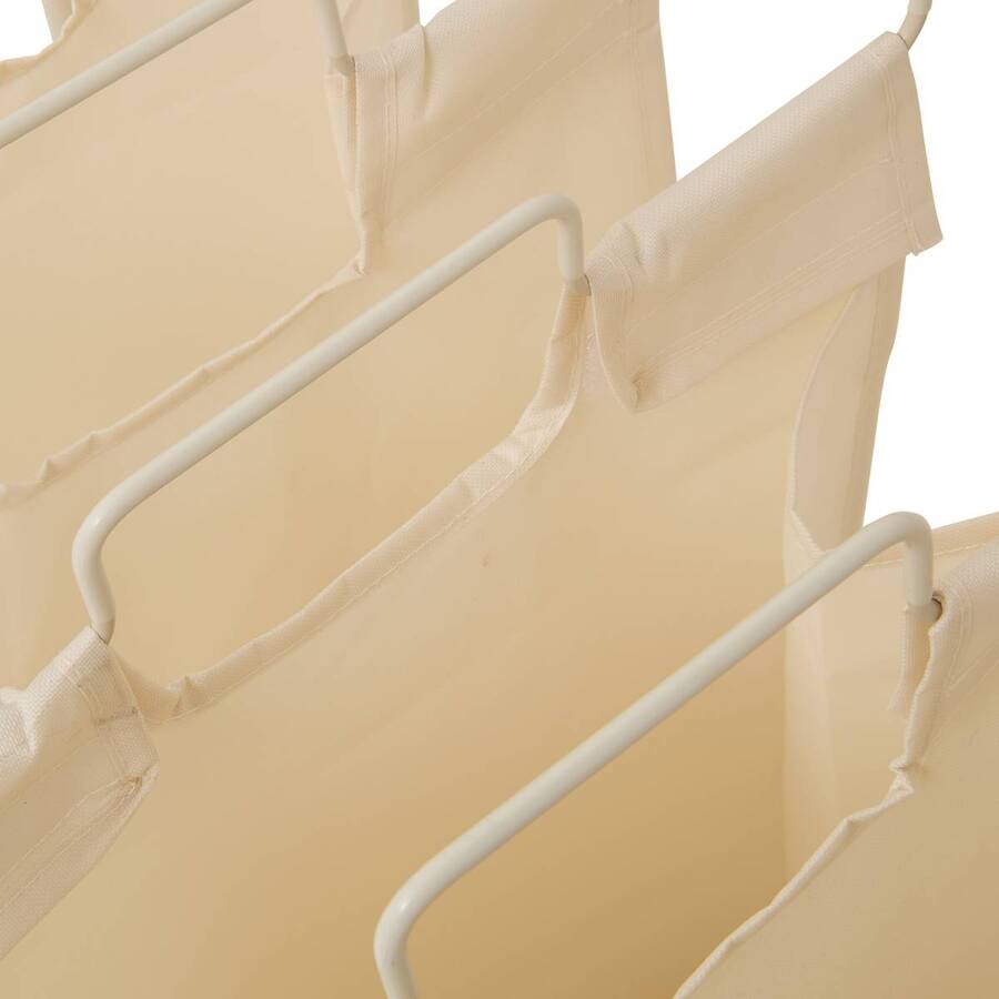 Panier à linge, 48 l, beige Linea