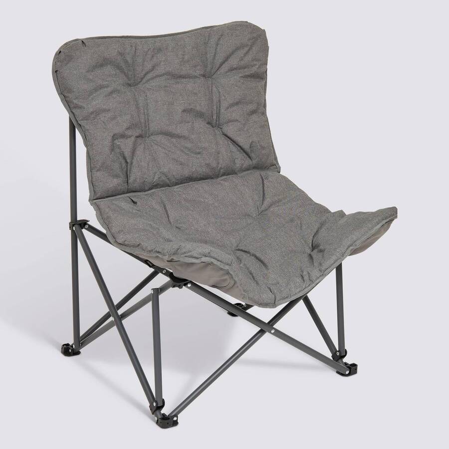 Fauteuil pli rembou anthra 