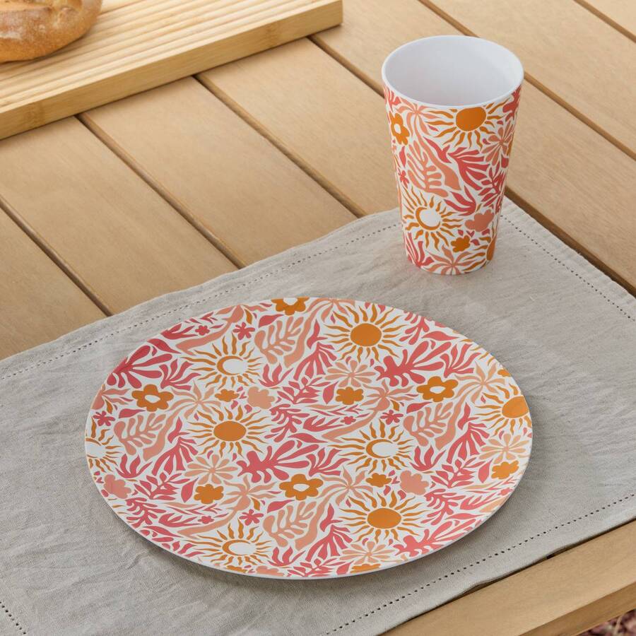 Assiette 25cm print solea disp 