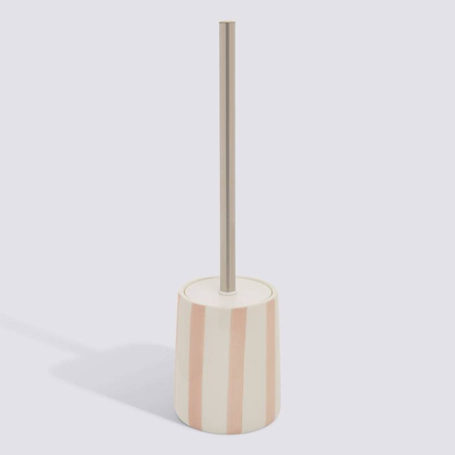 Brosse wc, rose Strio