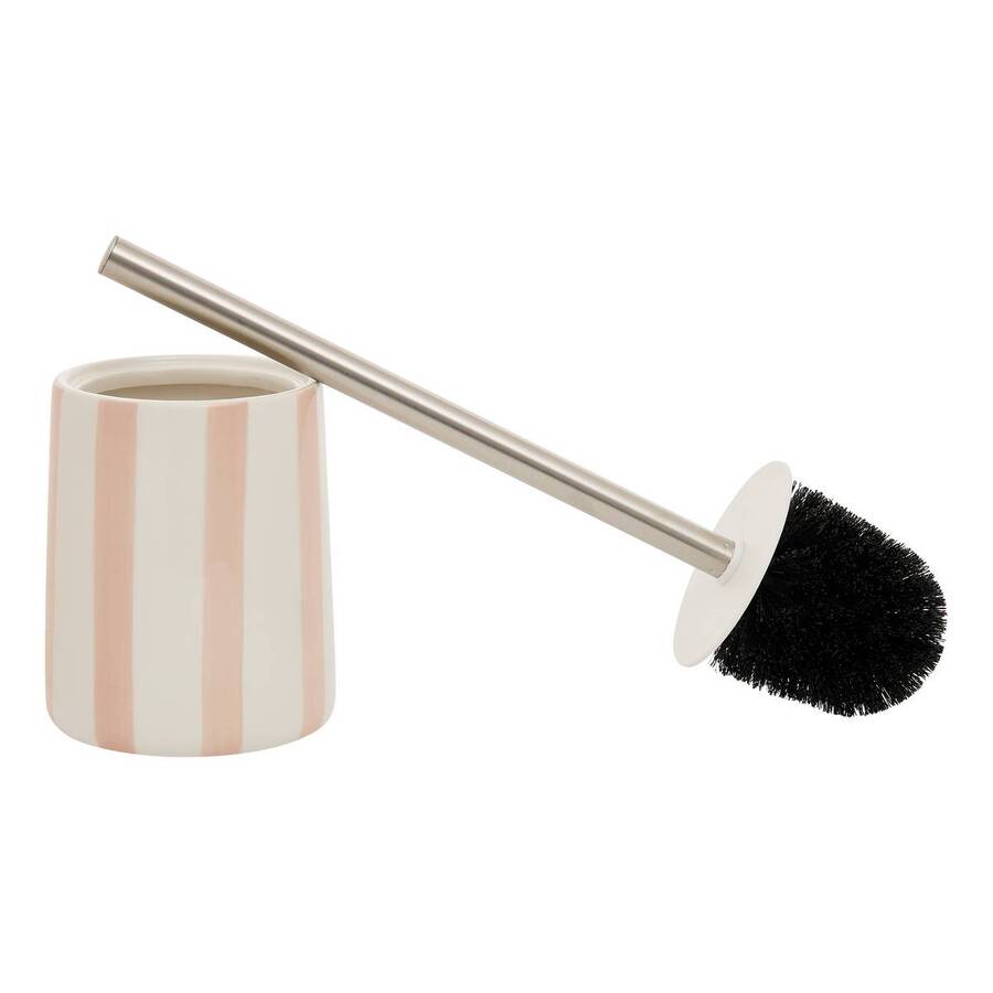 Brosse wc, rose Strio