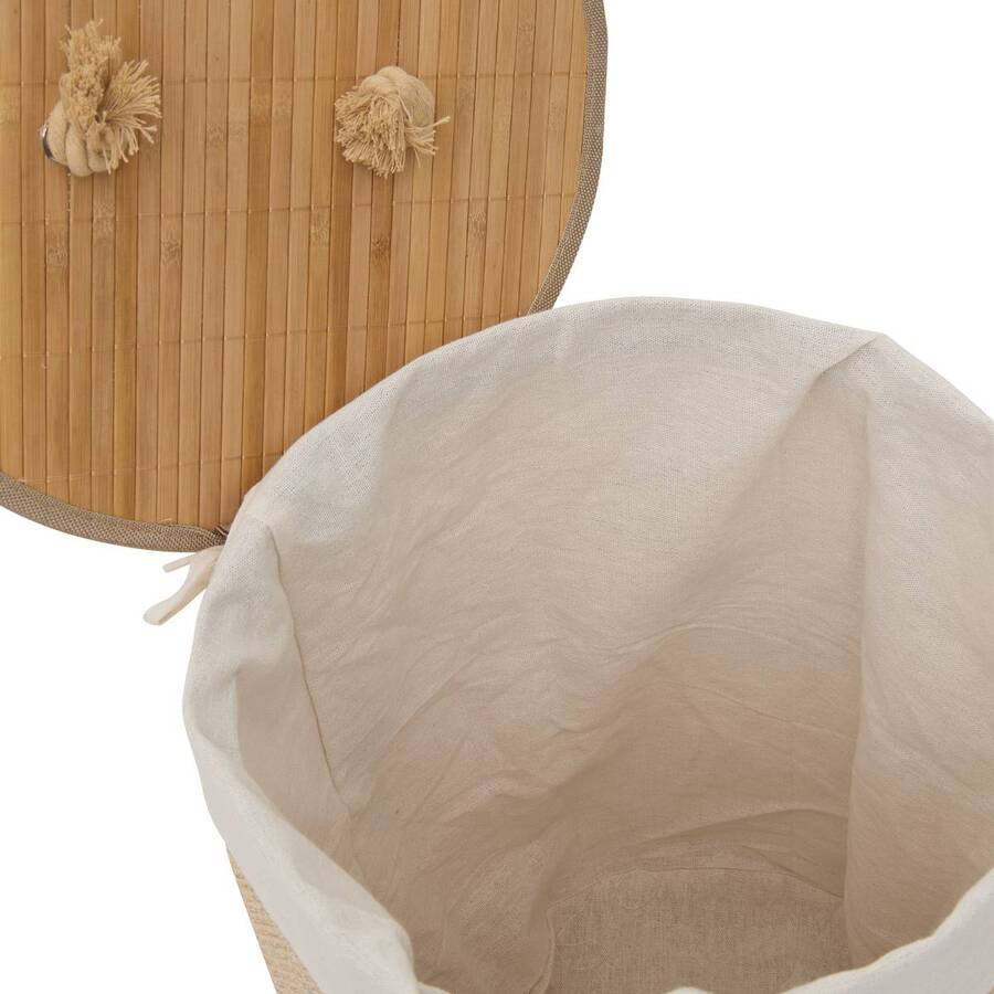 Panier à linge, 48 l, blanc Stemy