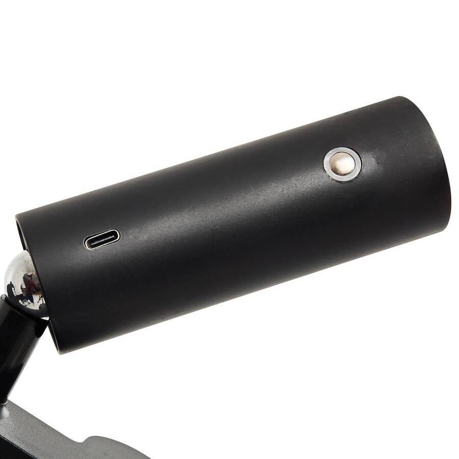 Lampe led, usb, noir