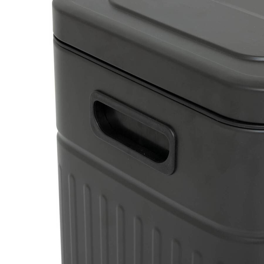 Poubelle 27 l, noir Nova