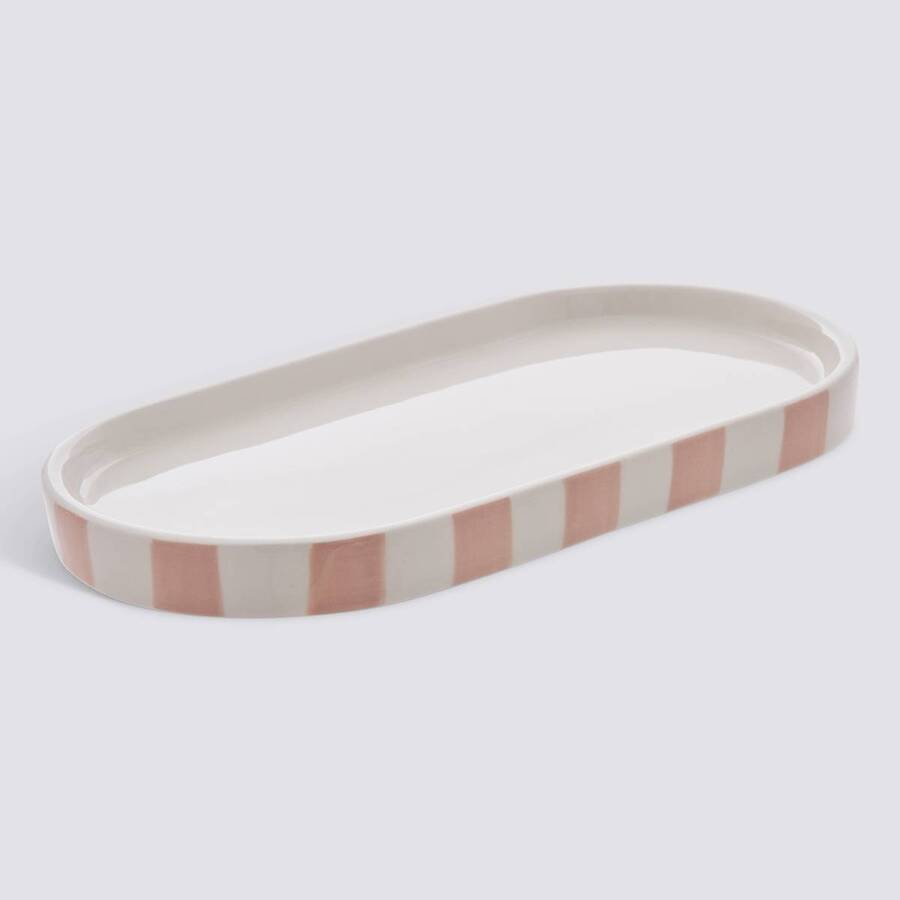 Plateau, 22,7x12x1,8 cm, rose Strio