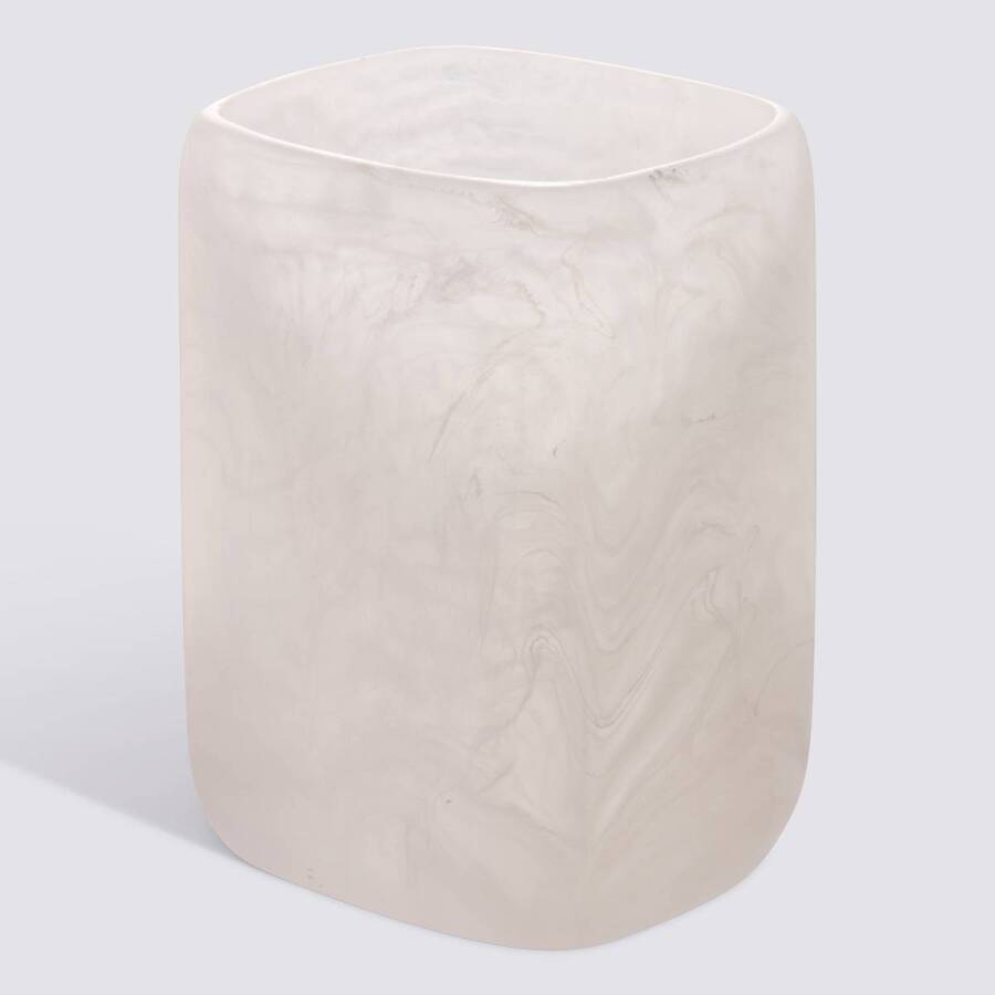 Porte-brosse à dents, blanc Cloudy