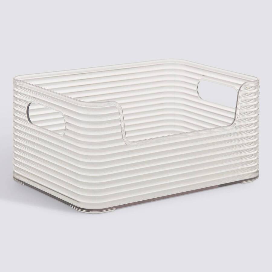 Organiseur, 15,2x10,5x22,5 cm, transparent Plastor