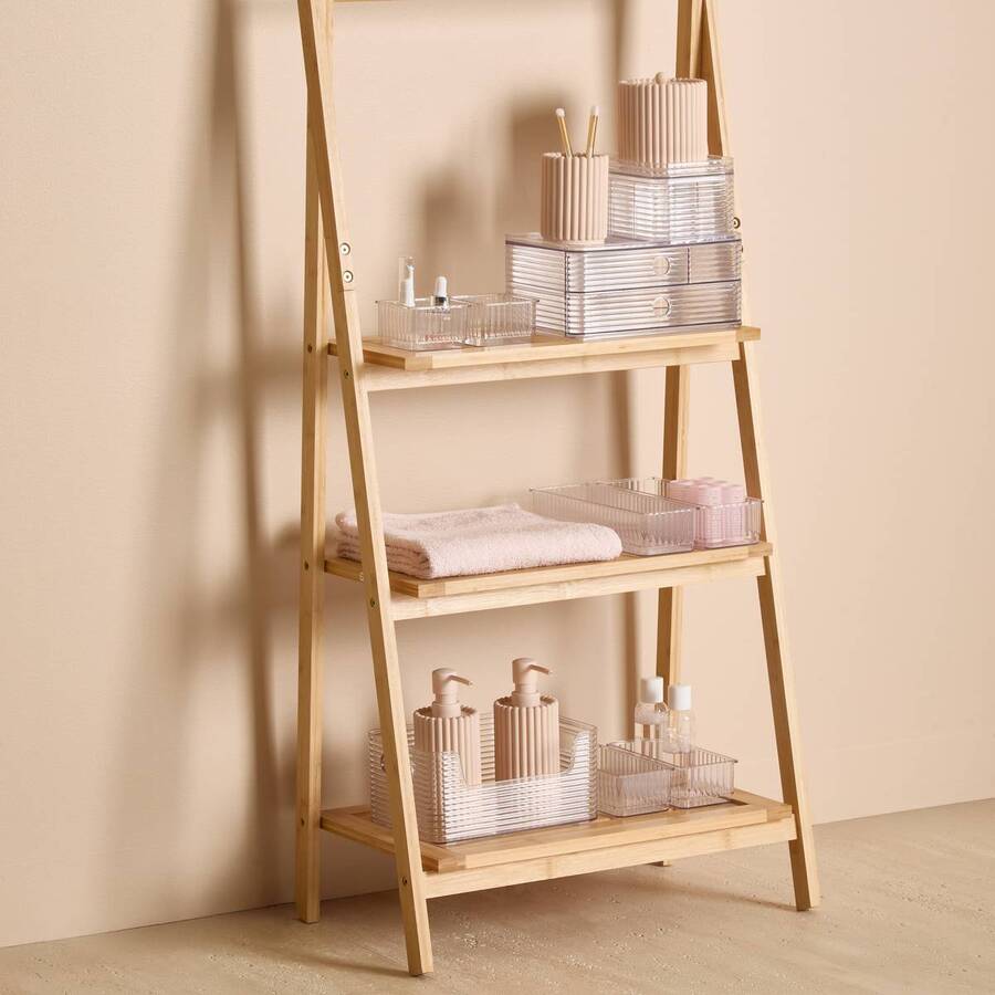 Organiseur, 15,2x10,5x22,5 cm, transparent Plastor