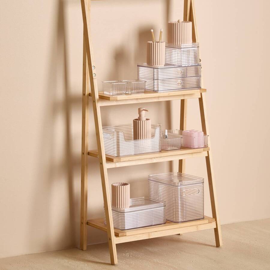 Organiseur, 15,2x10,5x22,5 cm, transparent Plastor