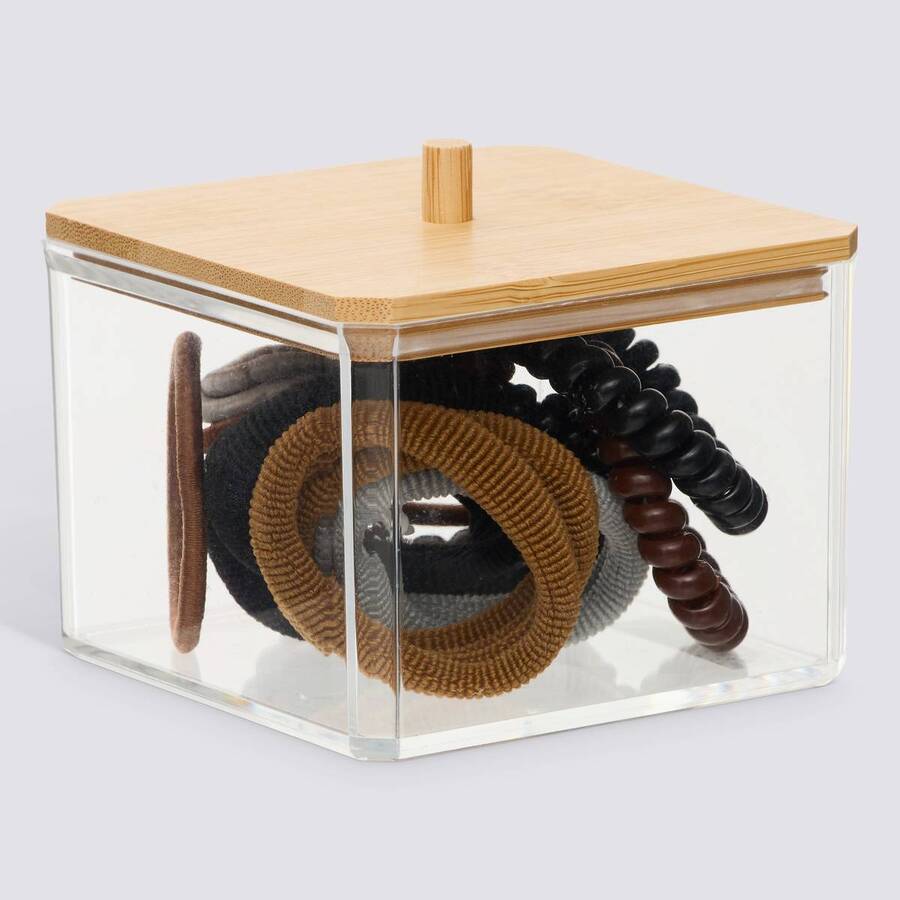 Boite à élastiques pour cheveux, 20 élastiques Selena