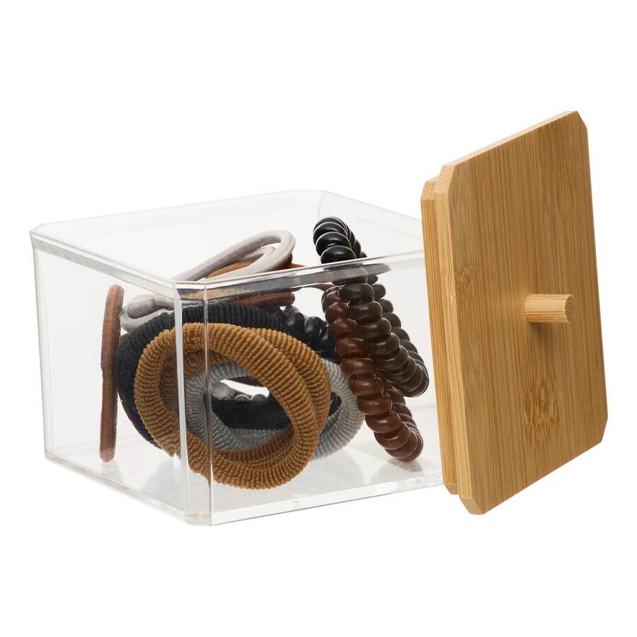 Boite à élastiques pour cheveux, 20 élastiques Selena