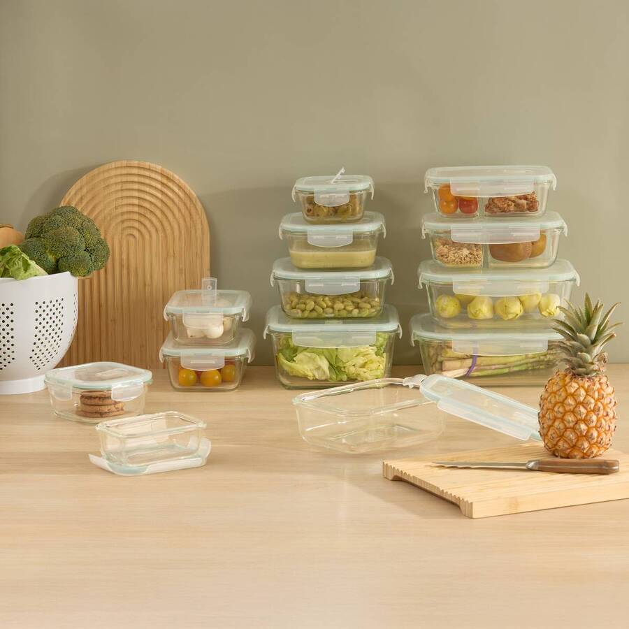 Boîte de conservation 0,45 l Clipeat plastique