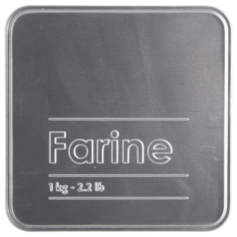 Lot de 4 boîtes de conservation, 0,5/1/1,2/1,5kg Black edition