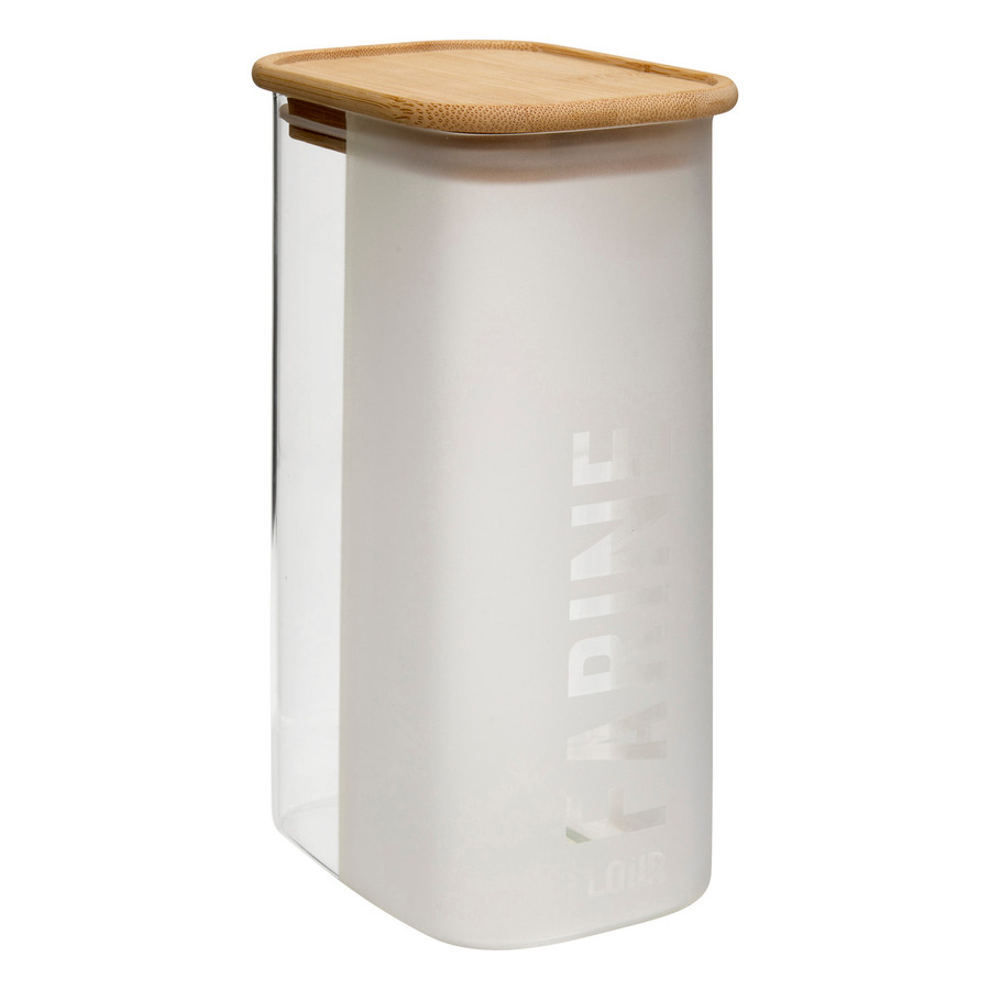 Lot de 2 boîtes de conservation, 1,5/1,6l Glassy