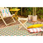 Tabouret pliant, jaune Poolside