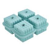 Bac à glaçons, 4 glaçons