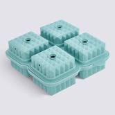 Bac à glaçons, 4 glaçons