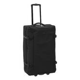 Set de 3 valises souples, 2 roues, fermeture tsa, noir 