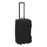 Set de 3 valises souples, 2 roues, fermeture tsa, noir 