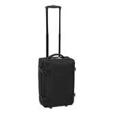 Set de 3 valises souples, 2 roues, fermeture tsa, noir 