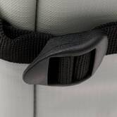 Set de 3 valises souples, 2 roues, fermeture tsa, argile 