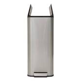 Poubelle 54 l, argent Delta