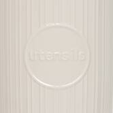 Pot à ustensiles 12,8x12,8x17 cm, blanc