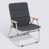 Fauteuil pli camp anthra 