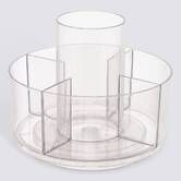 Organiseur, d.18 cm, transparent Selena