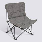 Fauteuil pli rembou anthra 