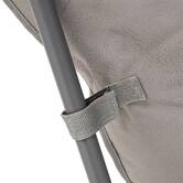 Fauteuil pli rembou anthra 