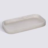 Plateau, 20,5x11,5x2,2 cm, blanc Cloudy