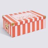 Lot de 4 boîtes de rangement, l.28/31,5/36/40 cm, multicolore Box'