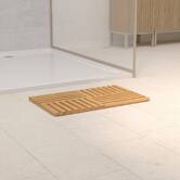 Caillebotis 55x33x2,5 cm, beige Bambou