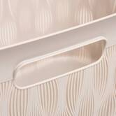 Panier en polypropylène, 38l, blanc Leaf