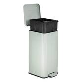 Poubelle 29 l, vert céladon Nova