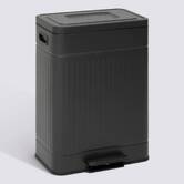 Poubelle 27 l, noir Nova