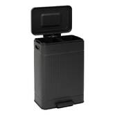 Poubelle 27 l, noir Nova