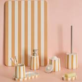 Porte-brosse à dents, jaune Strio