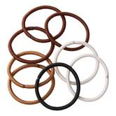 Boite à élastiques pour cheveux, 20 élastiques Selena