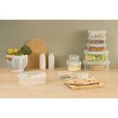 Boîte de conservation 0,9 l Clipeat plastique