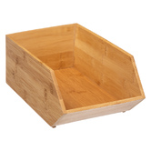 Lot de 2 organiseurs coulissants, bambou, plusieurs modèles Bambou
