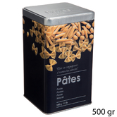 Lot de 2 boîtes de conservation, 0,5/1kg Black edition