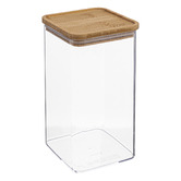 Lot de 2 boîtes de conservation, couvercle bambou, 1/1,5l Eske bambou