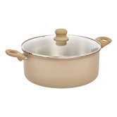 Batterie de cuisine en inox et aluminium, 5 pièces Solstice